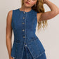 Kassidy Denim Top