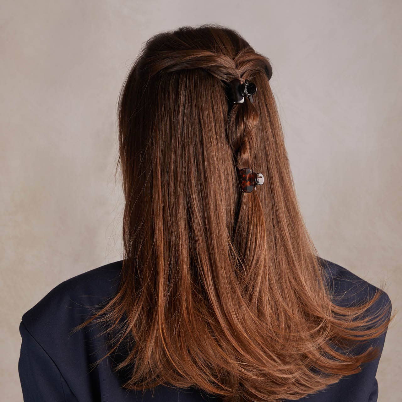 Mini Puffy Claw Clips 6pc Set-