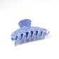 Blue Trellis Claw Clip