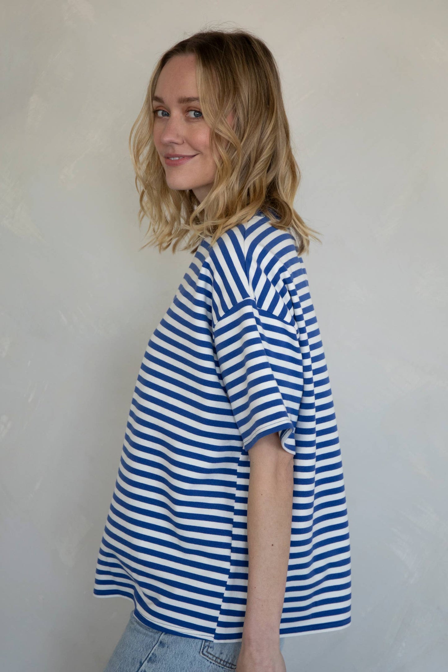 Cassandra Striped Tee