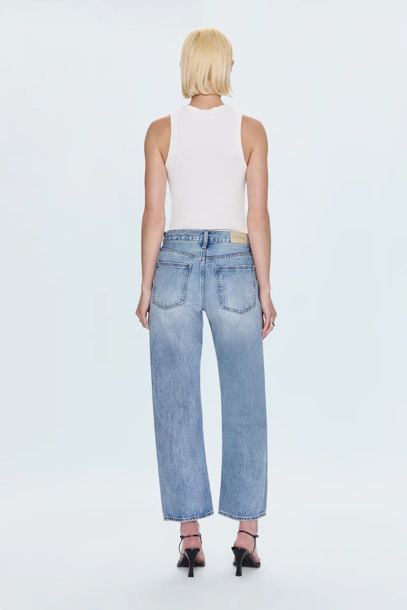 Lexi Mid Rise Straight Jean - Bowie
