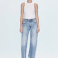 Lexi Mid Rise Straight Jean - Bowie