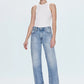 Lexi Mid Rise Straight Jean - Bowie