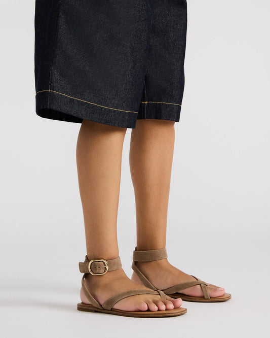 Nashira Taupe Suede