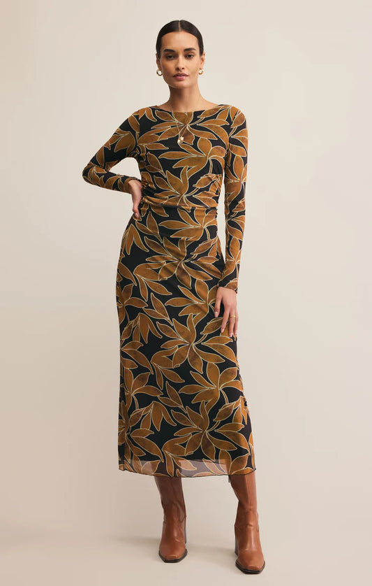 Spellbound Mesh Floral Maxi Dress | Z SUPPLY