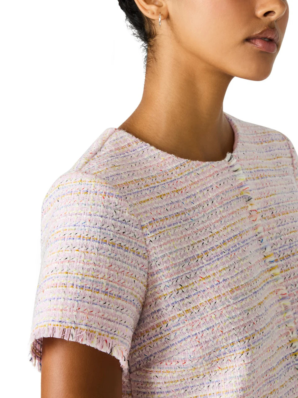 Addie Texture Tweed Top